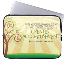 Ralph Waldo Emerson Inspirerend quote "Yourself"