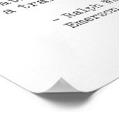 Ralph Waldo Emerson Poster (Hoek)