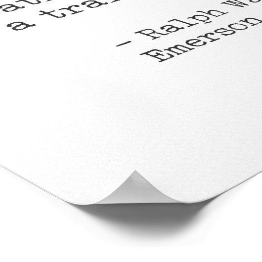 Ralph Waldo Emerson Poster (Hoek)