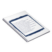 Ralph Waldo Emerson Quote Notitieboek (Rechterzijde)