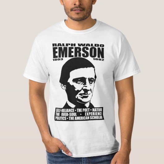 Ralph Waldo Emerson Shirt 1 (Voorkant)