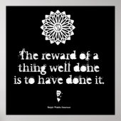 Ralph Waldo Emerson - Woorden van Wisdom Poster (Voorkant)