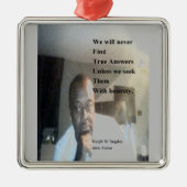 Ralph Wisden Staples Metalen Ornament (Voorkant)