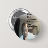 Ralph Wisden Staples Ronde Button 5,7 Cm (Voorkant /achterkant)