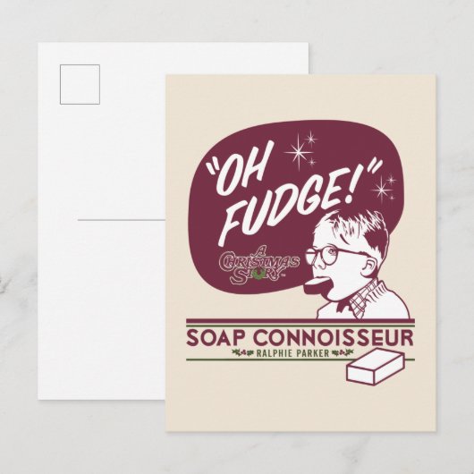 Ralphie Parker - Soap Connoisseur Briefkaart (Voorkant / Achterkant)
