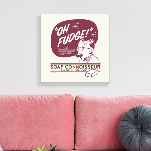Ralphie Parker - Soap Connoisseur Canvas Afdruk (Insitu (Woonkamer))