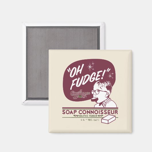 Ralphie Parker - Soap Connoisseur Magneet (Voorkant / Achterkant)