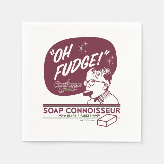 Ralphie Parker - Soap Connoisseur Servet (Voorkant)