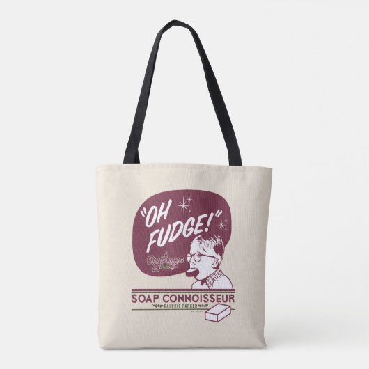 Ralphie Parker - Soap Connoisseur Tote Bag (Achterkant)