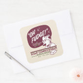 Ralphie Parker - Soap Connoisseur Vierkante Sticker (Envelop)