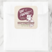 Ralphie Parker - Soap Connoisseur Vierkante Sticker (Tas)