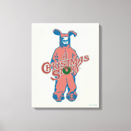 Ralphie | Pink Nightmare Canvas Afdruk