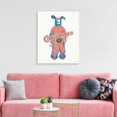 Ralphie | Pink Nightmare Canvas Afdruk (Insitu (Woonkamer))