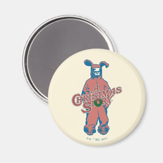 Ralphie | Pink Nightmare Magneet (Voorkant / Achterkant)