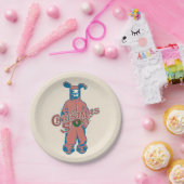 Ralphie | Pink Nightmare Papieren Bordje (Feest)