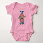 Ralphie | Pink Nightmare Romper (Voorkant)