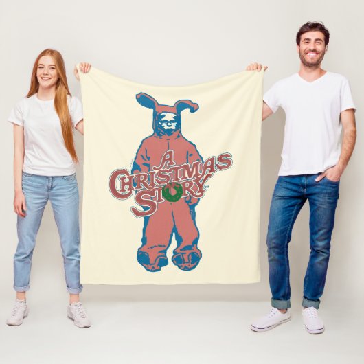 Ralphie | Roze Nightmare Fleece Deken (In situ)