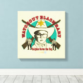 Ralphie Saves the Day Canvas Afdruk (Insitu (Houten vloer))