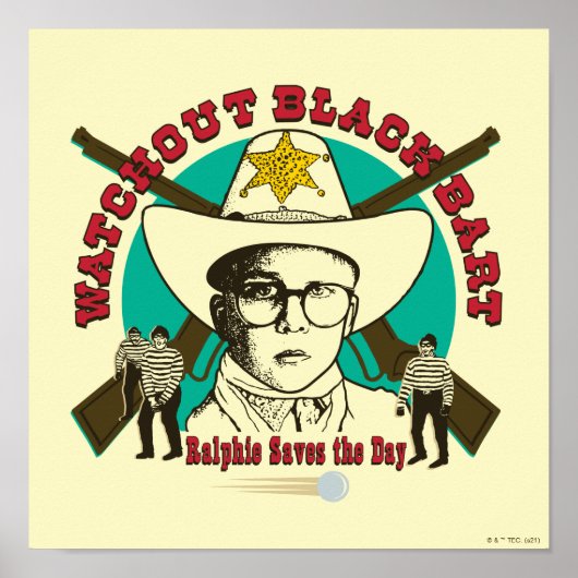 Ralphie Saves the Day Poster (Voorkant)