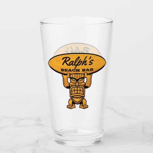 Ralph's Beach Bar Glas (Voorkant)