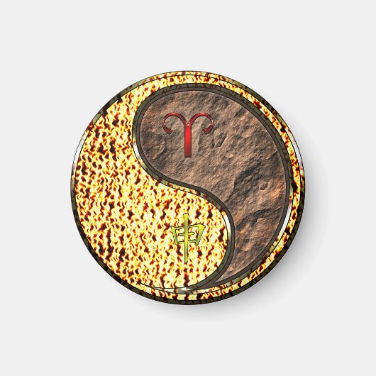 Ram & Aardaap Magneet (Voorkant)