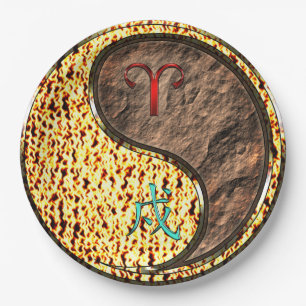 Ram & Aarde Hond Papieren Bordje