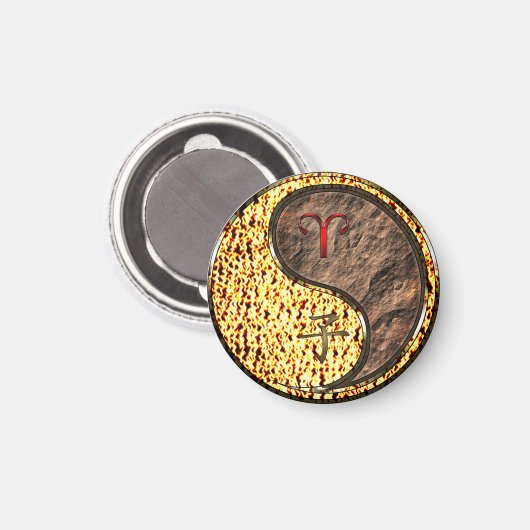Ram & Aarde Rat Magneet (Voorkant / Achterkant)