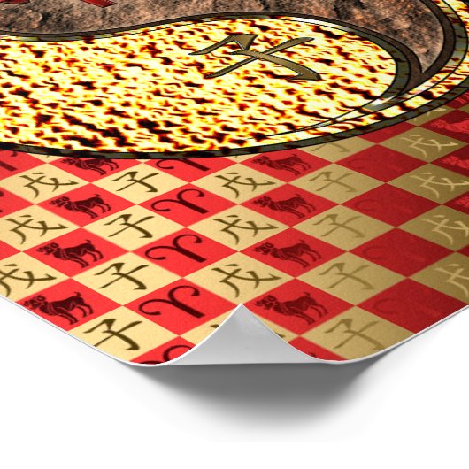 Ram & Aarde Rat Poster (Hoek)