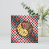 Ram & Aarde Slang Kaart (Staand voorkant)