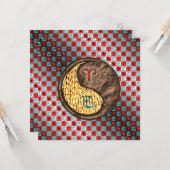 Ram & Aarde Slang Kaart (Voorkant / Achterkant in situ)