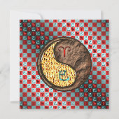 Ram & Aarde Slang Kaart (Voorkant)