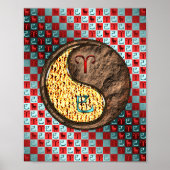 Ram & Aarde Slang Poster (Voorkant)