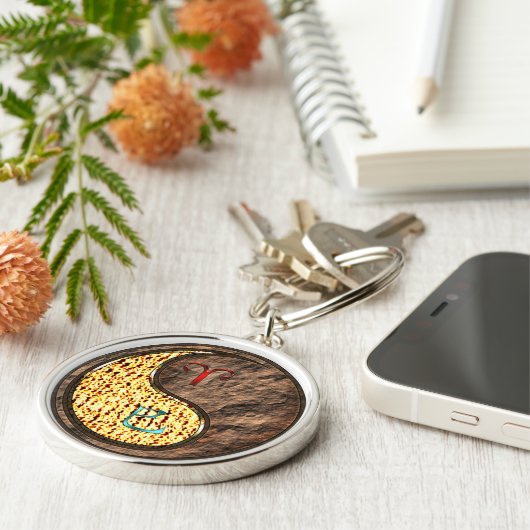 Ram & Aarde Slang Sleutelhanger (Zijkant)