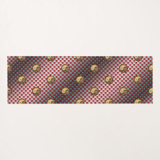 Ram & Aarde Slang Yogamat (Achterkant (horizontaal))