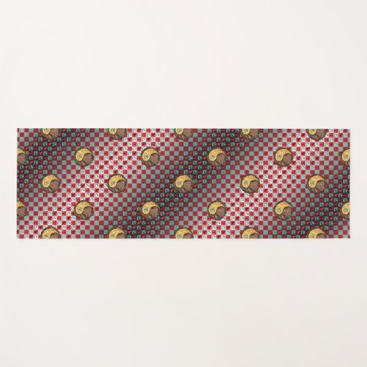 Ram & Aarde Slang Yogamat (Voorkant (horizontaal))