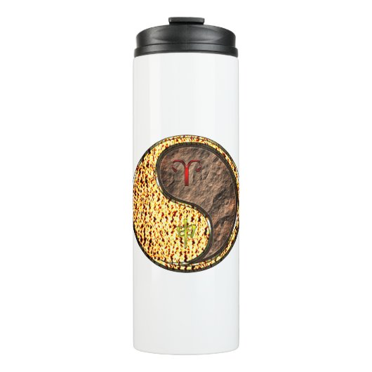 Ram & Aardemonkey Thermosbeker (Voorkant)
