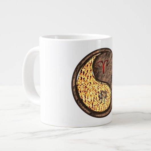 Ram & Aardese Hase Grote Koffiekop (Links)