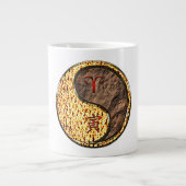 Ram & Aardetijger Grote Koffiekop (Voorkant)