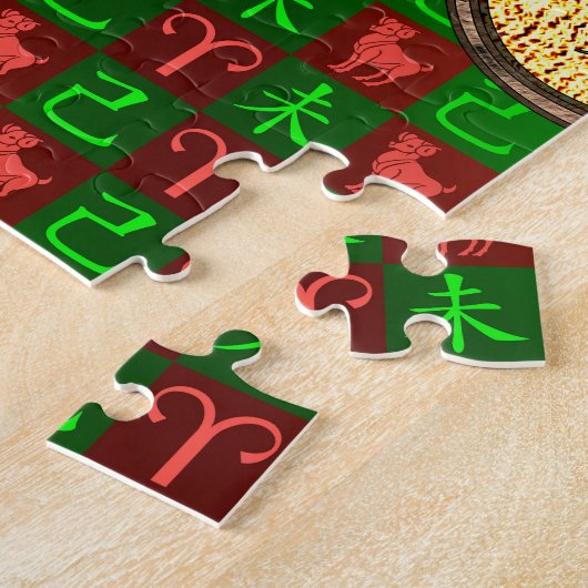 Ram & aardgeit legpuzzel (Zijkant)