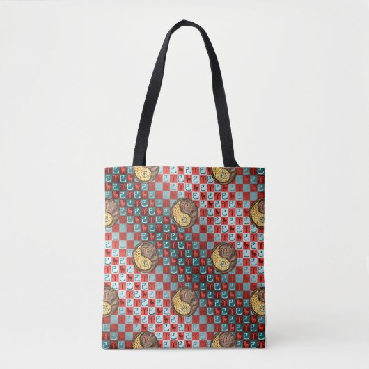 Ram & Aardse Slang Tote Bag (Voorkant)