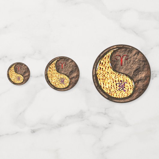 Ram & Aardzwijn Confetti (Voorkanten)