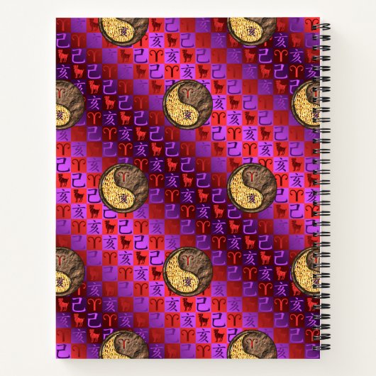 Ram & Aardzwijn Notitieboek (Achterkant)