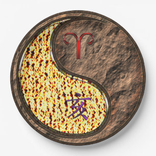 Ram & Aardzwijn Papieren Bordje