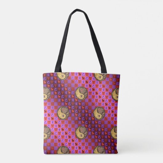 Ram & Aardzwijn Tote Bag (Achterkant)
