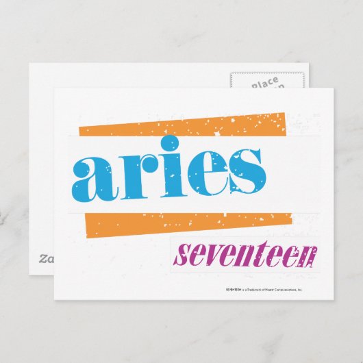 Ram Aqua Briefkaart (Voorkant / Achterkant)