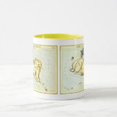 Ram Aries, Antieke sterrenbeeld, Urania's spiegel Mok (Midden)