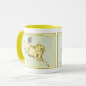 Ram Aries, Antieke Sterrenbeelden, Urania's Spiege Mok (Voorkant links)