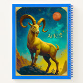 Ram Aries Dierenriemteken Dagboek Notitieboek (Achterkant)