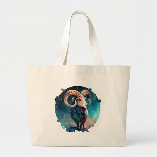 Ram Aries Grote Tote Bag (Voorkant)