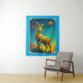Ram Aries Sterrenbeeld Wandkleed (In situ)